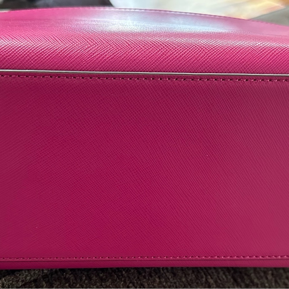 🩷♠️ Kate Spade Spade New York Staci Colorblock Leather Satchel♠️🩷 - Picture 6 of 10